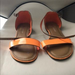 Tan & Orange Sandals